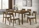 Coaster® Almonte 7-Piece Beige/Dark Brown Dining Set-3