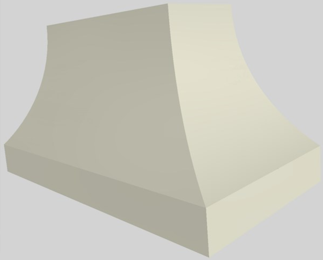 Vent-A-Hood® Designer Series 54" Biscuit Island Range Hood-1