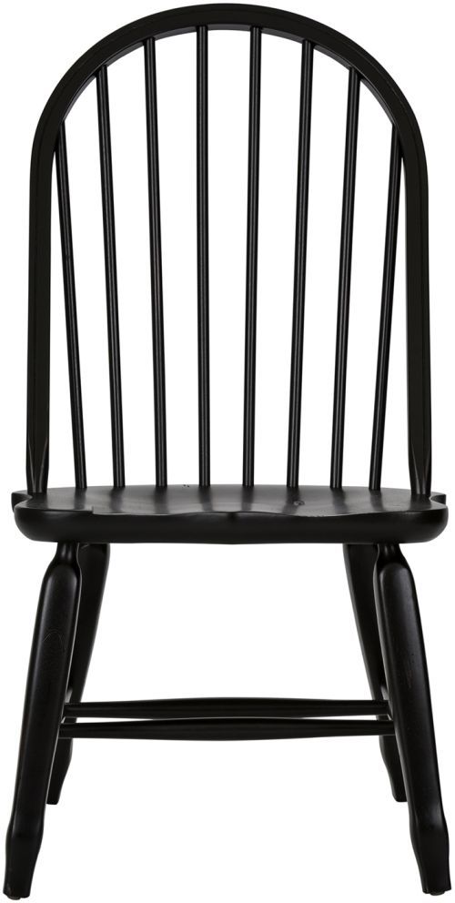 Liberty Furniture Treasures 5-Piece Black/Rustic Oak Optional Dining Set-3