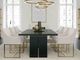 Canadel Customizable Modern Pecan Washed Rectangular MP Base Dining Table-2