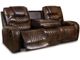 Gazelle Leather Power Headrest Reclining Sofa-0