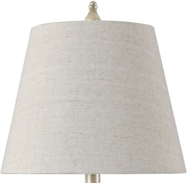 Stylecraft Bokava Light Gray/Silver Table Lamp-1