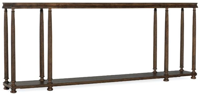 Hooker® Furniture Melange Vera Cruz Light Wood Console Table-0