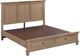 aspenhome® Oxford Tan King Panel Storage Bed-2