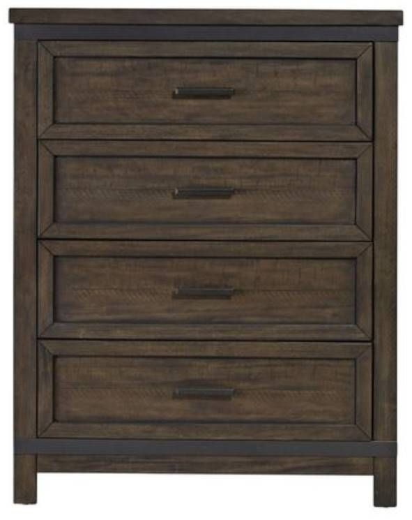 Liberty Furniture Thornwood Hills Rock Beaten Gray Chest-1