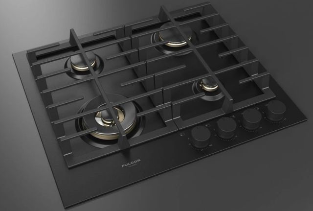 Fulgor Milano® Matteo 400 Series 30" Matte Black Gas Cooktop-2