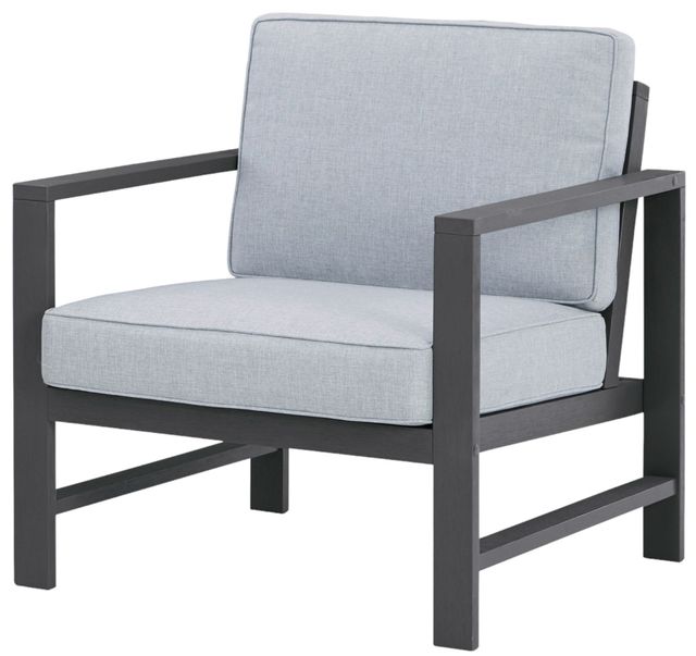 Signature Design by Ashley® Fynnegan Gray Lounge Chair-2
