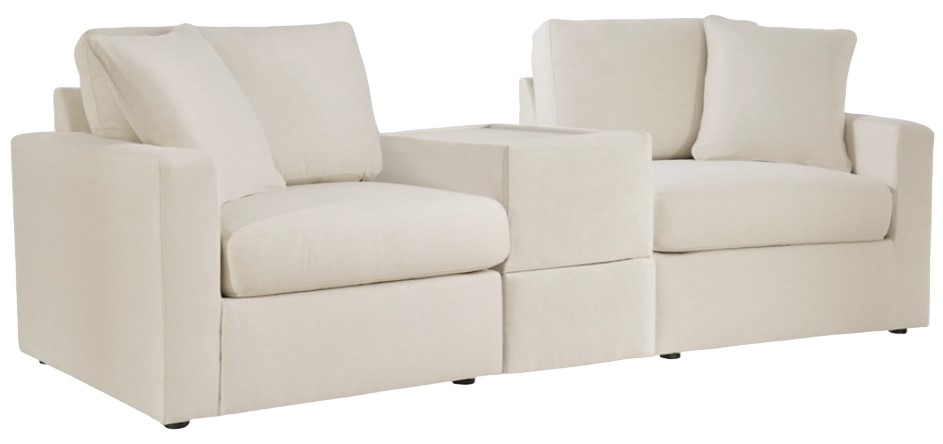 Modmax 3 Piece Modular Sectional with Console Modmax 3 Piece Modular Sectional with Console