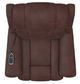 La-Z-Boy® Stratus Chestnut Leather Power Rocking Recliner with Massage and Heat-4