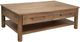 International Furniture Direct Olimpia Tequila/Towny Brown Cocktail Table-0