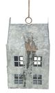 A & B Home Gray Tin House Decor-2