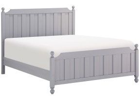 Mazin Furniture Wellsummer Gray Full Youth Bed-1