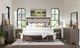 Legacy Classic XXX'S and OOO's Cocoa King Panel Bed-1