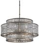 Currey & Company Fantine Pyrite Bronze Large Chandelier-0