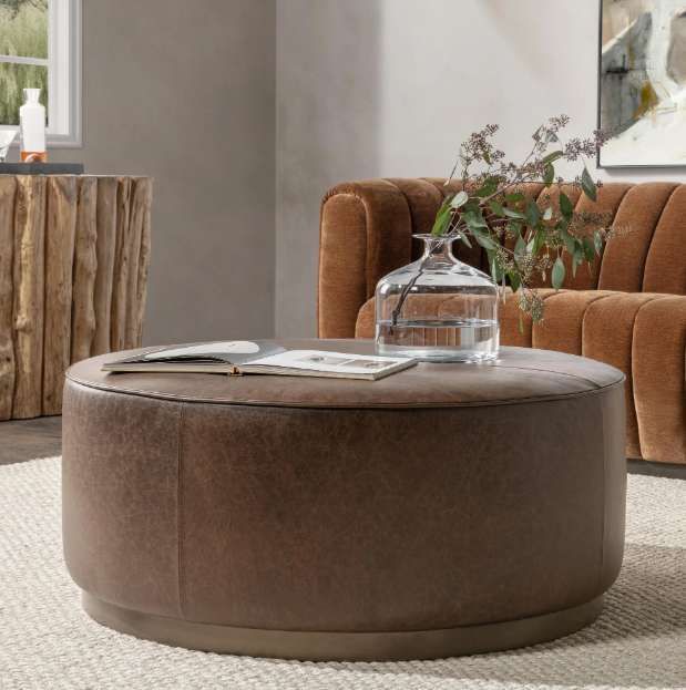 Classic Home Clair Dark Brown Coffee Table-1