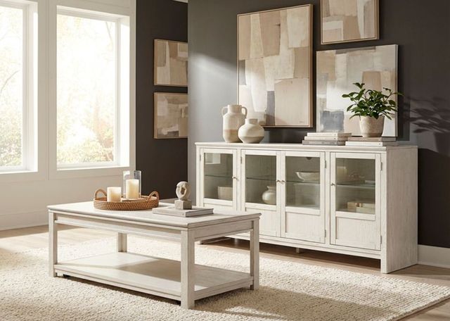 aspenhome® Sandro Brushed White Cocktail Table-3