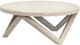 Magnussen Home® Bostwick Coconut Cream Round Cocktail Table-0
