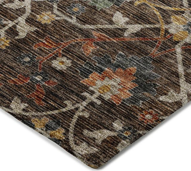 Dalyn™ Rug Company Silk Road SR4 Chocolate 5'x8' Area Rug-2