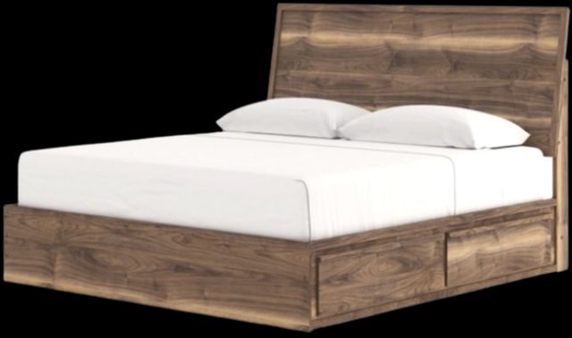 Signature Design by Ashley® Chirason Brown King Storage Panel Bed-2