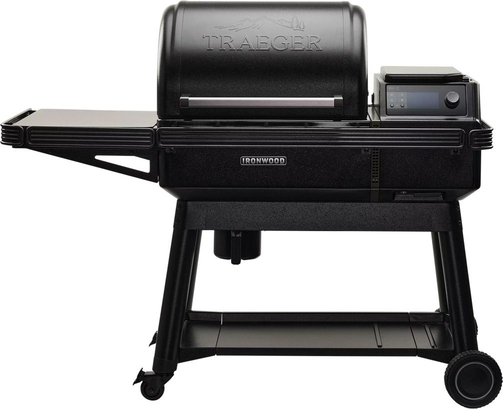 Traeger® Ironwood 518" Black Freestanding Wood Pellet Grill