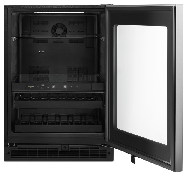 Whirlpool® 5.2 Cu. Ft. Fingerprint Resistant Stainless Steel Beverage Center-3