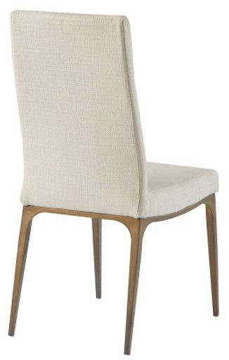 Olliix by Madison Park Captiva 2 Cream Dining Side Chair Set-3