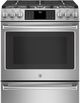 Café™ 30" Stainless Steel Slide-In Gas Range-0