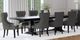 Coaster® Florence 9-Piece Antique Black/Gray Dining Table Set-0