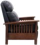 BarcaLounger® Mission Shoreham-Blue Manual Recliner-3