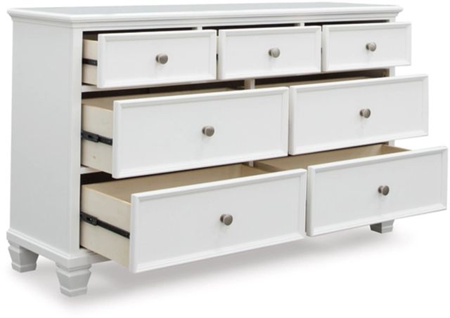 Signature Design by Ashley® Fortman 3-Piece White King Panel Bedroom Set-5