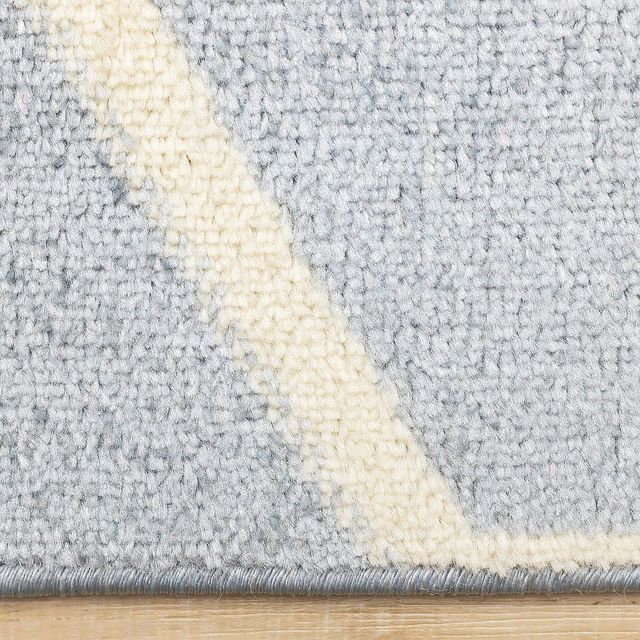 Kalora Interiors Eclipse Blue/Cream 5'x8' Area Rug-2