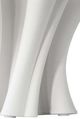 Currey & Company White Godet Twist Vase-3