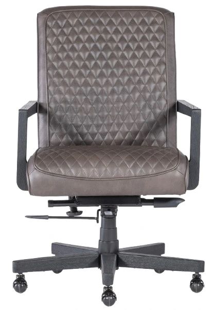 Hooker® Furniture EC Shadow Ankur Dark Brown Swivel Tilt Executive Chair-1