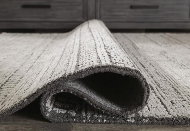 Signature Design by Ashley® Wimgrove Taupe/Charcoal 5' x 7' Medium Area Rug-2