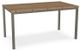 Amisco Customizable Bennington Solid Birch Counter Height Table with 1.63" Thick Tabletop-0