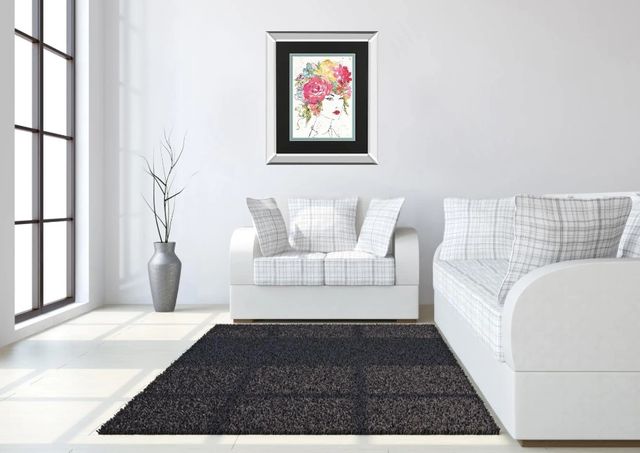 Classy Art Floral Figures I By Anne Tavoletti Mirror Framed Wall Art-2