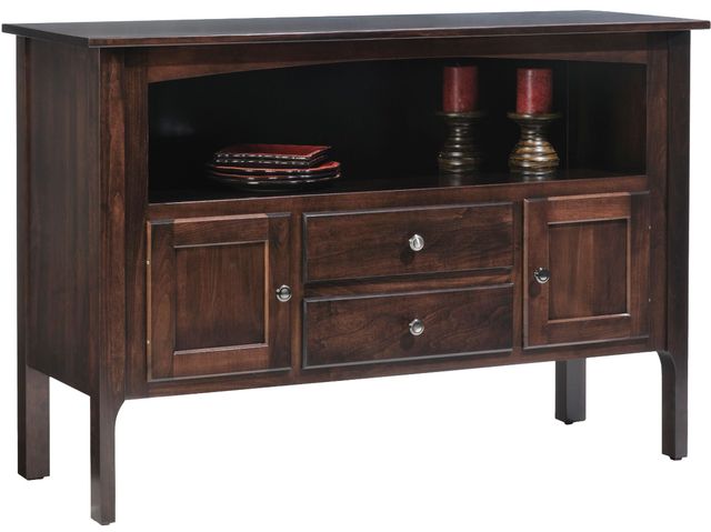 Country View Woodworking Customizable Lexington 54'' Shaker Server-0
