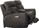 Causeuse inclinable électrique personnalisable à console avec appui-tête et soutien lombaire électriques de Palliser® Furniture Aedon-0