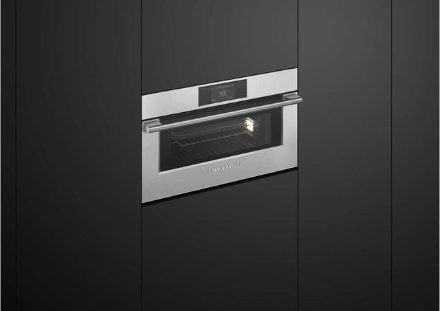 Fisher & Paykel Series 7 Professional  30" Stainless Steel Compact Convection Speed Oven-4