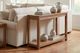 aspenhome® Sandro Brushed Bourbon Sofa Table-1