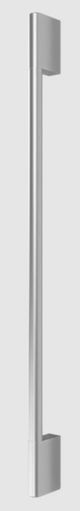 Fisher & Paykel 24" Stainless Steel Round Handle Kit-0