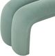 TOV Furniture Leigh Green Channeled Bench-5
