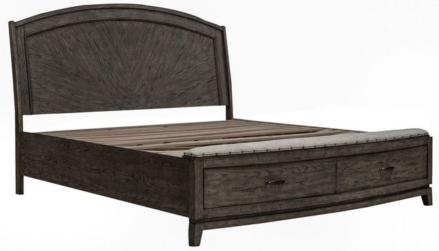 Liberty Furniture Avalon 4-Piece Coffee Bean Queen Bedroom Set  -2