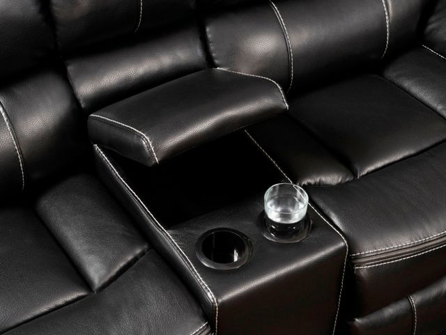 Coaster® Willemse 2-Piece Black Reclining Living Room Set-3