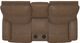 La-Z-Boy® Trouper Whiskey Reclining Loveseat with Console-1