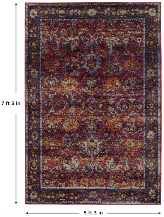 Oriental Weavers™ Andorra 5'x7' Style 13 Area Rug-2