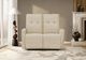 Monarch Specialties Inc. Beige 50" Small Upholstered Power 2-Seater Reclining Loveseat-1