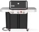 Weber® Genesis E-330 3-Burner Black Freestanding Natural Gas Grill-0