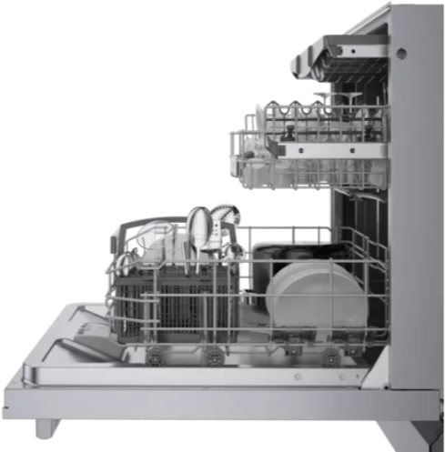 Bosch® 800 Series 24" Stainless Steel Built In Dishwasher-3
