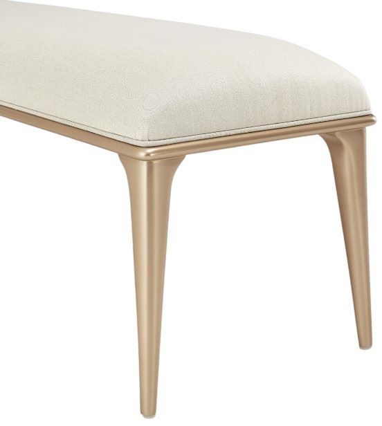 Michael Amini® La Rachelle Beige/Medium Champagne Bench-4
